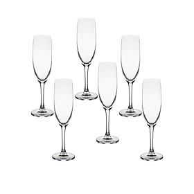 10 Strawberry Street Bali 5.75 oz. Fluted Glasses