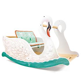 2-in-1 Baby Gym and Rocking Swan Chair
