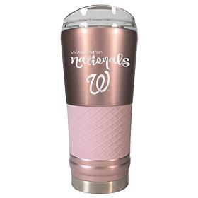 2019 World Series Champs Washington Nationals Rose Gold Draft Tumbler
