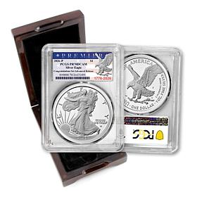 2026 PR70 PCGS Advance Release Congratulations Silver Eagle Coin