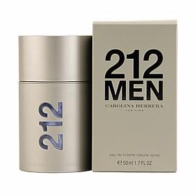 212 Men By Carolina Herrera Eau De Toilette Spray - 1.7 oz.