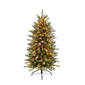4.5' Franklin Fir Pencil Artificial Christmas Tree - 150 Clear Lights