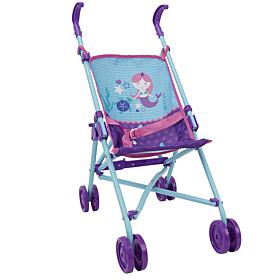 509 Crew Mermaid Doll Umbrella Stroller - Easy to Fold