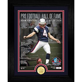 Adam Vinatieri 2026 Pro Football Hall of Fame Framed Collectible