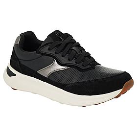 Aetrex® Emily Leather Lace-Up Sneaker