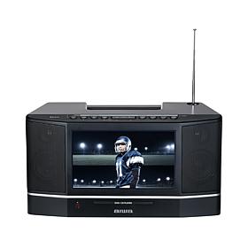 Aiwa 10" TV Screen with CD, DVD, Bluetooth and Mirror Cast 