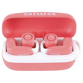 Aiwa Open Wearable Ear Clip-On Earphones w/Charging Case