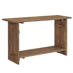 Alaterre Furniture Bethel 52" Console Table with Lower Shelf