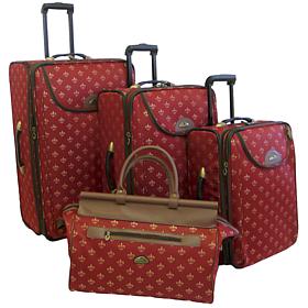 American Flyer Lyon 4-Piece Luggage Set