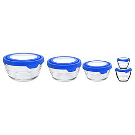Anchor Hocking Fire-King 10pc Glass Prep Bowls with TrueSeal Lids