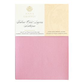 Anna Griffin® Antique-Inspired 5" x 7" Fabric Card Layers Set of 24