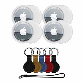 Apple AirTag 4-Pack with Software Suite and Starter Kit