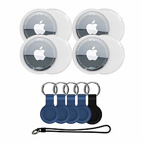 Apple AirTag 4-Pack with Software Suite and Starter Kit