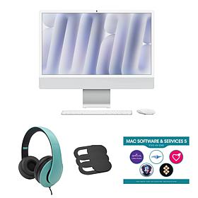 Apple iMac 24" M4 8-Core CPU 8-Core GPU 256GB 16GB Bundle
