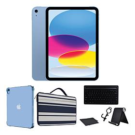 Apple iPad 11" 11th Gen 128GB Blue with Keyboard & Case