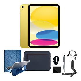 Apple iPad 11" 11th Gen Yellow 512GB Wi-Fi Bundle w/Case & Voucher