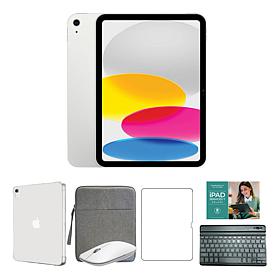 Apple iPad" 11" Gen 11 Silver 512GB Tablet with Keyboard