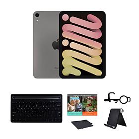 Apple iPad Mini 6th Gen, 64GB, Wi-Fi + 5G Cellular Bundle