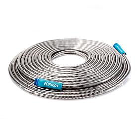 Aqua Joe® Heavy-Duty 75' Stainless Steel Garden Hose