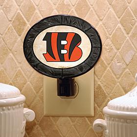 Art Glass Nightlight - Cincinnati Bengals - NFL