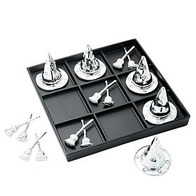 "As Is" August & Leo 10" Jeweled Broom & Witch Hat Game Board