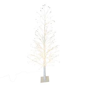 "As Is" august & leo 7' Lit Jeweled Birch Tree