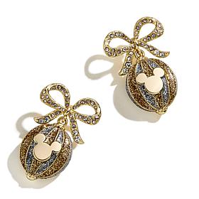 "As Is" BAUBLEBAR Disney Mickey Mouse Ornament Drop Earrings