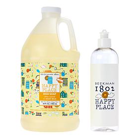 "As Is" Beekman 1802 Happy Place 64 oz. Dish Soap with Dispenser