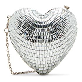 "As Is" Betsey Johnson Stole My Heart Crossbody Clutch