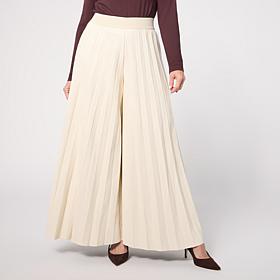 "As Is" C. Wonder Pleated Faux Leather Gaucho
