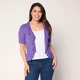 "As Is" C Wonder Ruffle Cardigan