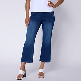"As Is" C Wonder Wonder Stretch Crop Pant with Pockets