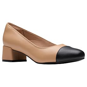 "As Is" Clarks Collection Iridessa May Cap Toe Pump