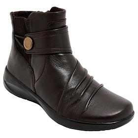 "As Is" Clarks Collection Kaetlyn Sara Heritage Casual Ankle Boot
