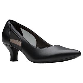 "As Is" Clarks Collection Kepley Cora Mesh Cut-Out Dress Pump