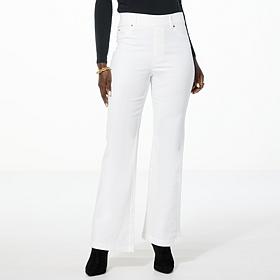 "As Is" Colleen Lopez Bootylifter Bootcut Stretch Denim Pant