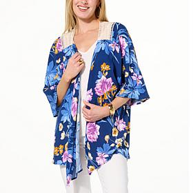 "As Is" Colleen Lopez Crochet Back Topper