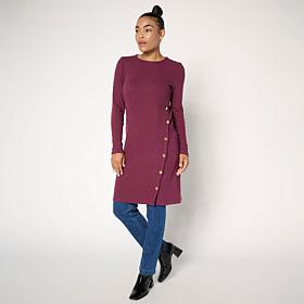 "As Is" Colleen Lopez Sweater Knit Drama Top