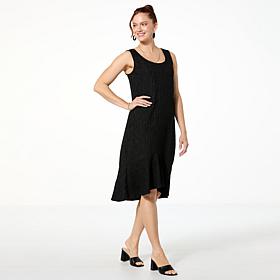 "As Is" Colleen Lopez Textured Tank Dress