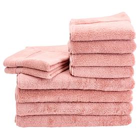 "As Is" Concierge Collection 100% Turkish Cotton Quick-Dry 10pc Tow...