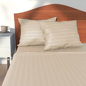 "As Is" Concierge Collection 400TC Egyptian Cotton Dobby 4-piece Sh...