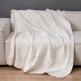 "As Is" Concierge Collection Yarn Dye Jacquard Blanket
