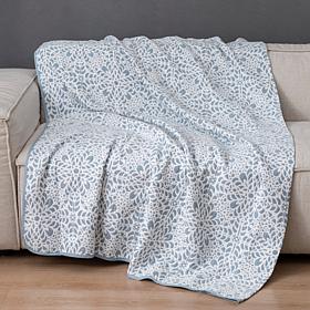 "As Is" Concierge Collection Yarn Dye Jacquard Blanket