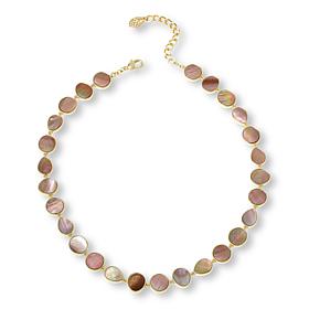 "As Is" Connie Craig Carroll Jewelry Laurel Shell Statement Necklace