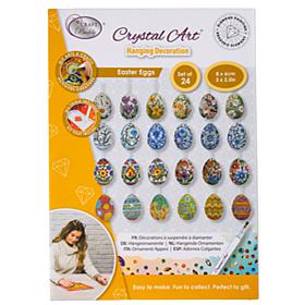 "As Is" Craft Buddy Crystal Art Easter Egg Decorating Set