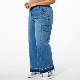 "As Is" Democracy "Ab"solution® Skyrise Wide Leg Cargo Pant