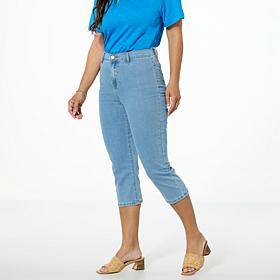 "As Is" DG2 by Diane Gilman The Effortless Stretch Denim Tri-Fit Ca...
