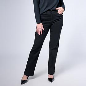 "As Is" DG2 by Diane Gilman Virtual Stretch Angled Pocket Trouser Jean