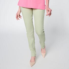 "As Is" DG2 by Diane Gilman Virtual Stretch Pull-On 5-Pocket Jegging