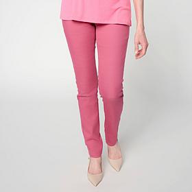 "As Is" DG2 by Diane Gilman Virtual Stretch Pull-On 5-Pocket Jegging